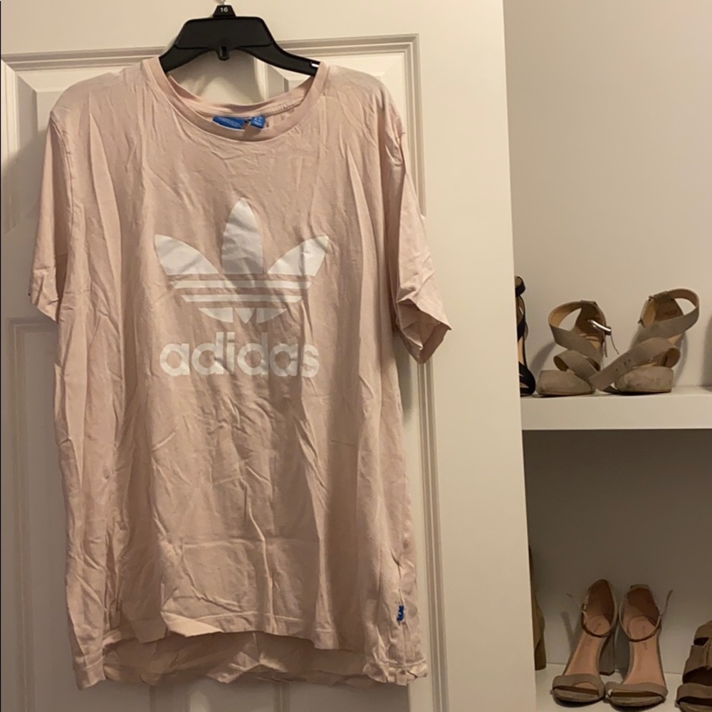 Adidas oatmeal tee